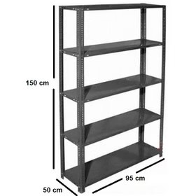 قفسه پیچ و مهره ای ارتفاع 1.5 متری طول 95 در عمق 50 سانتی متر