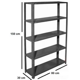 قفسه پیچ و مهره ای ارتفاع 1.5 متری طول 80 در عمق 30 سانتی متر