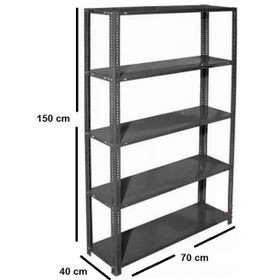 قفسه پیچ و مهره ای ارتفاع 1.5 متری طول 70 در عمق 40 سانتی متر