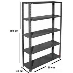 قفسه پیچ و مهره ای ارتفاع 1/۵ متری طول 60 در عمق 40 سانتی متر