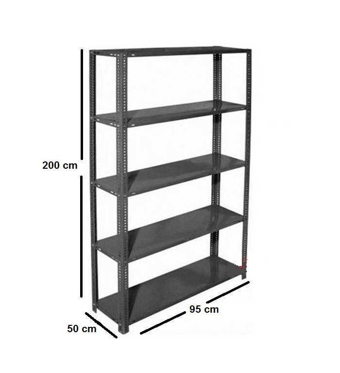 قفسه پیچ و مهره ای ارتفاع ۲ متری طول 95 در عمق 50 سانتی متر