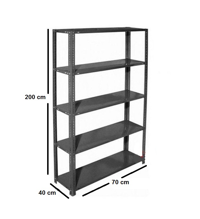 قفسه پیچ و مهره ای ارتفاع ۲ متری طول 70 در عمق 40 سانتی متر