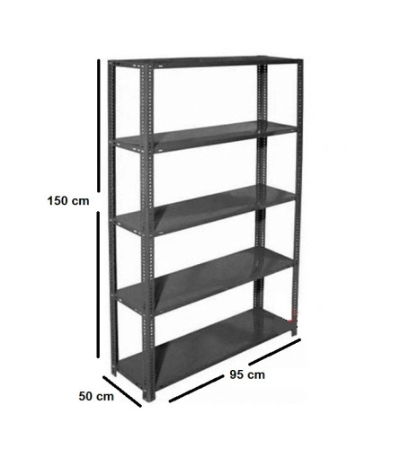 قفسه پیچ و مهره ای ضخامت 0.9 به ارتفاع 1/5 متر ،طول 95 و عمق 50 سانتی متر