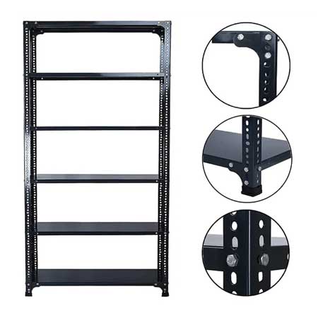 قفسه پیچ و مهره ای ضخامت 0.9 به ارتفاع 1/5 متر ،طول 50 و عمق 40 سانتی متر