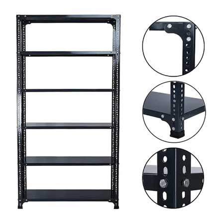 قفسه پیچ و مهره ای ضخامت 0.9 به ارتفاع 1/5 متر ،طول 50 و عمق 40 سانتی متر