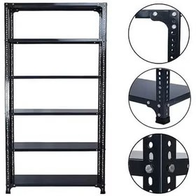 قفسه پیچ و مهره ای ضخامت 0.9 به ارتفاع 2/5 متر، طول 50 و عمق 40 سانتی متر